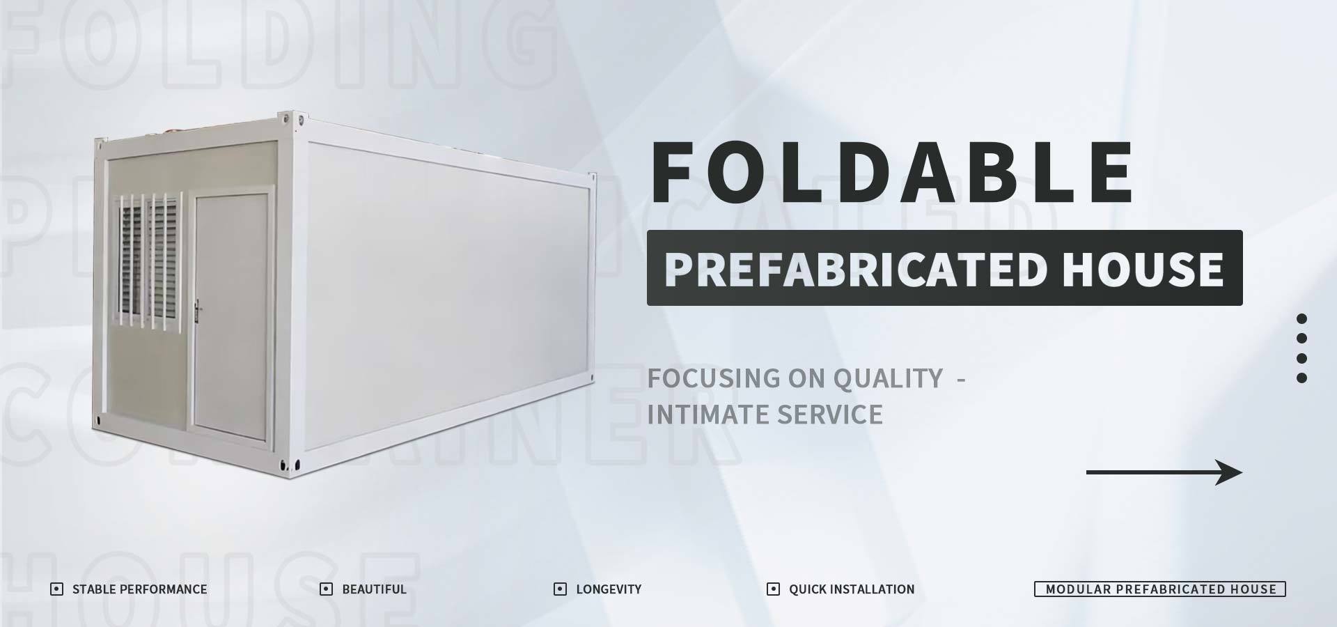 quality Foldable Prefabricated Home factory