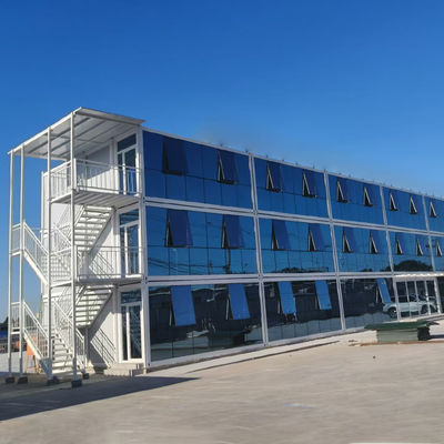 Flat Pack Steel Sandwich Panel Container Office Apartment Mall Workshop Modern Mobile HousePrefab Container House