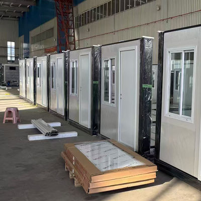 High Quality Prefabricated 20ft Prefab Luxury Fold Out Module Folding Foldable Small Tiny Container Office House Homes