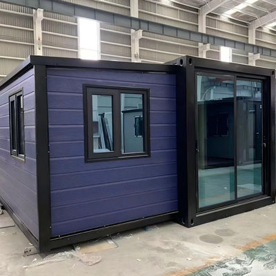 Standard Prefabricated Portable 40ft Foldable Expandable Container House Prefab Mobile Tiny Home 2 3 Bedroom