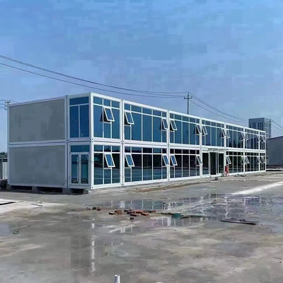 Portable 20FT Container Steel Prefabricated House for Office Building or Warehouse Mobile Office Unit