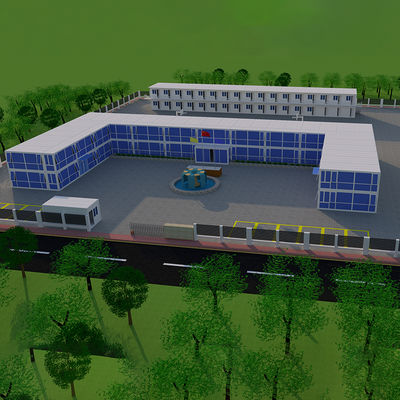 Portable Prefabricated Container House Flat Pack with Glass Office Tiny Home Trailer for Urban Living-for Bathroom and Kitchen