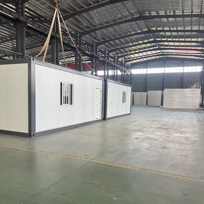 Detachable 20FT Office Building Casa Prefabricada Flat Pack Modular Container Prefab House Mobile Tiny Home Container House