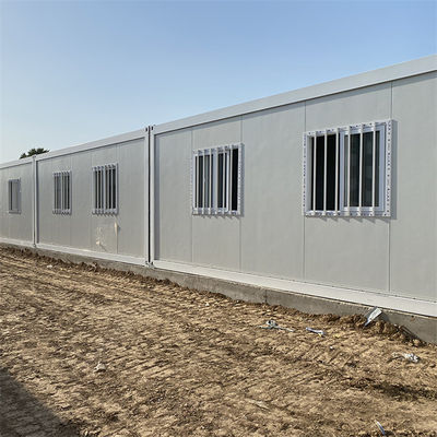 Z-Type 20ft Durable Prefabricated Modular Folding Container House Mobile Home For Hotel Project
